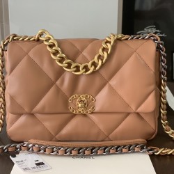 샤넬 19백 램스킨 라지 AS1161