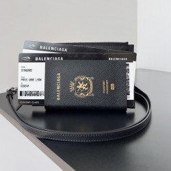 발렌시아가 패스포트 폰홀더 여권 지갑 케이스