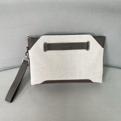 디올 25ss 노르망디 A5 트라이앵글 파우치 2LLCA60