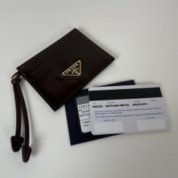 프라다 레더 카드지갑 1MC025