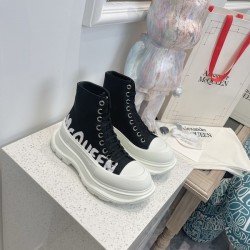 알렉산더맥퀸 트레드 슬릭 앵클부츠