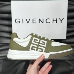 지방시 4G 로고 레더 스니커즈