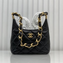 샤넬 24A 램스킨 호보 스몰 AS4922