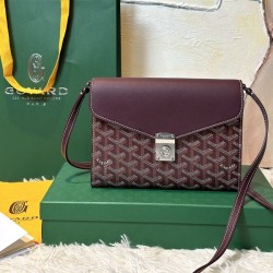 고야드 시프르 파우치 숄더백 버건디