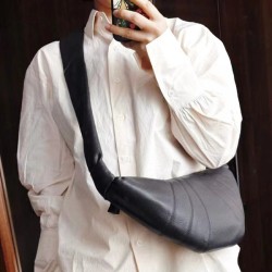 르메르 포춘 크루아상백 블랙 (그레인 가죽)