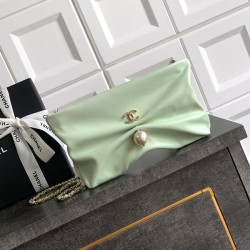 샤넬 체인 미니백 샤이니 램스킨  펄 AP4613