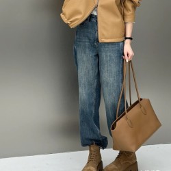 THE ROW 더 로우 테라스 숄더 제니백 (송아지 가죽)