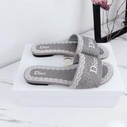 디올 디웨이 Dway 슬리퍼 (그레이)