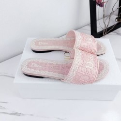 디올 디웨이 Dway 슬리퍼 (핑크)