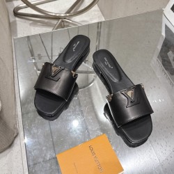 루이비통 LV 마레 플랫 슬라이드 슬리퍼