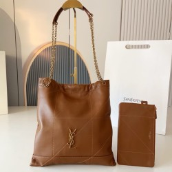 생로랑 드로우 스트링 퀼티드 체인 숄더 781666