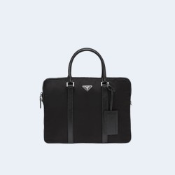 프라다 포노코 리나일론 브리프케이스