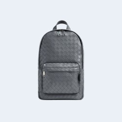 보테가베네타 인트레치아토 백팩 그레이