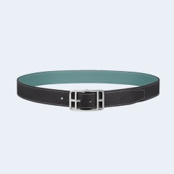 에르메스 카페 코드 32 리버서블 블루 32mm