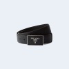 프라다 사피아노 가죽 벨트 블랙