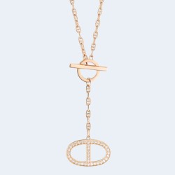 까르띠에 체인 d'ancre Contour 펜던트 목걸이