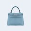 에르메스 켈리백 25 Blue ciel Epsom 백