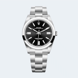 롤렉스 오이스터 퍼페츄얼 31mm 브라이트 블랙