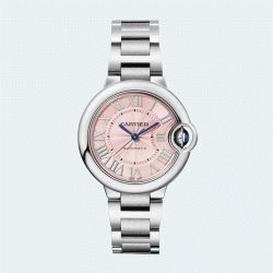 까르띠에 발롱블루 드 33mm 핑크다이얼