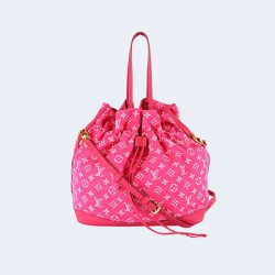 루이비통 노에풀 MM 인디안 로즈 데님 백 M40870