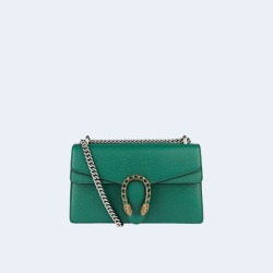 구찌 디오니서스 레더 스몰 숄더백 그린
