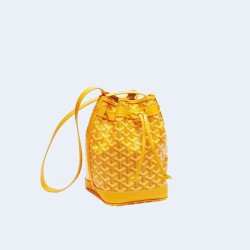 고야드 쁘띠 플로 버킷백 옐로우