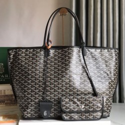 고야드 앙주 백 GM 블랙